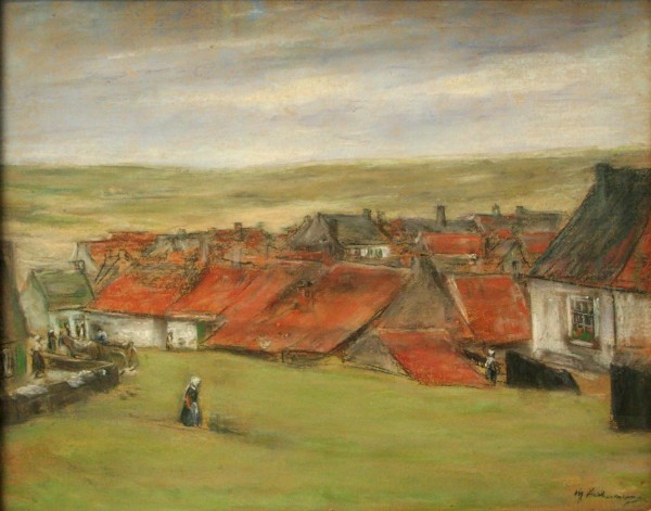 Hollandisches Dorf by Max Liebermann